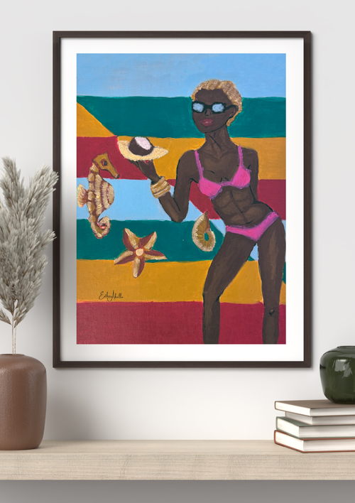 POSTCARD FROM PARADISE PRINT